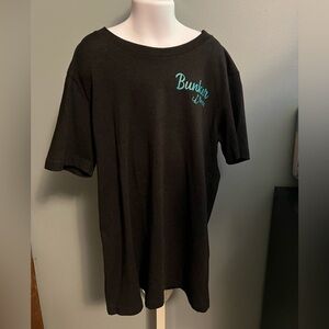 ☃️$5☃️ Bunker Bros Black Graphic Short Sleeve T-Shirt NWT XL Youth